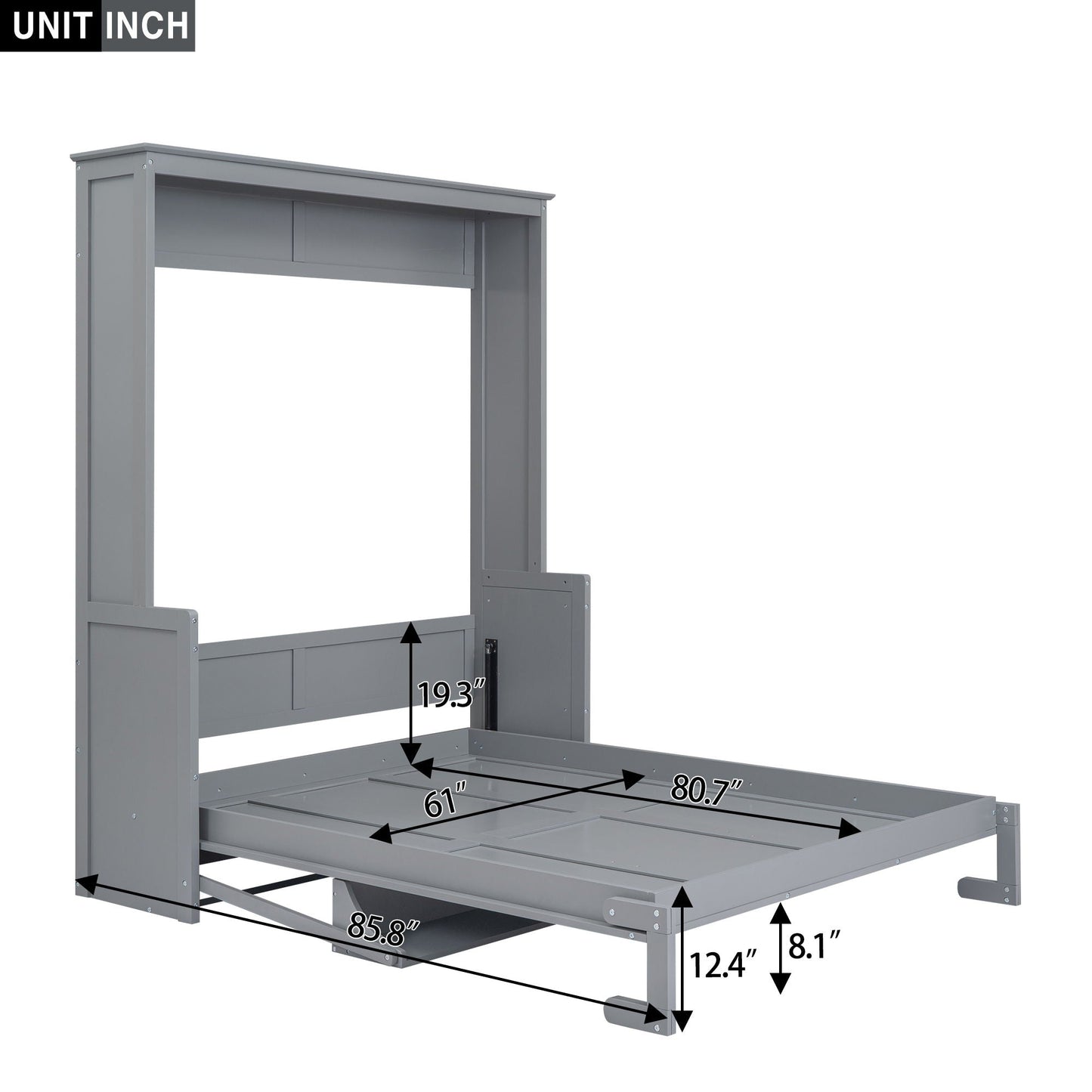 Murphy Bed With Shelf