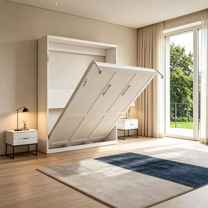 Folding Vertical Murphy Wall Bed