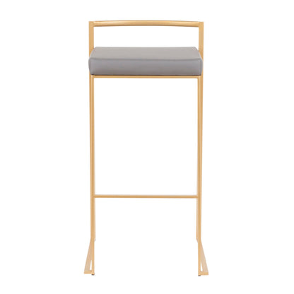 Fuji - Contemporary / Glam & Quality Construction Barstool