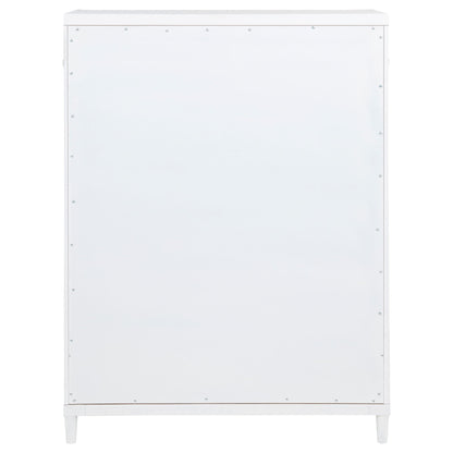 Gracemont 5-drawer Bedroom Chest of Drawers White