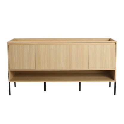 Freestanding Bathroom Vanity & Soft Close Cabinet Doors