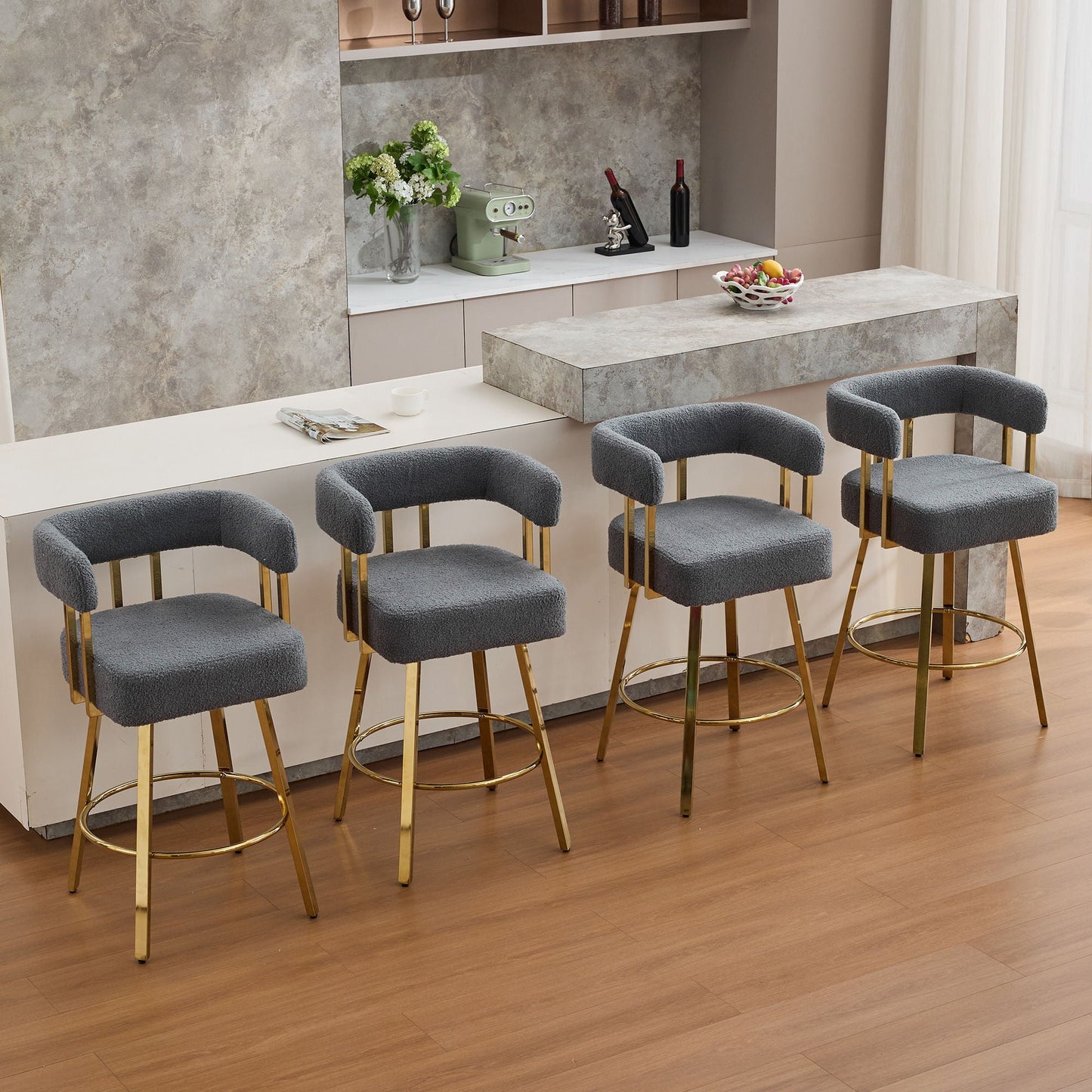 Decorative Upholstered Side Chair For Living Room (Set of 2)