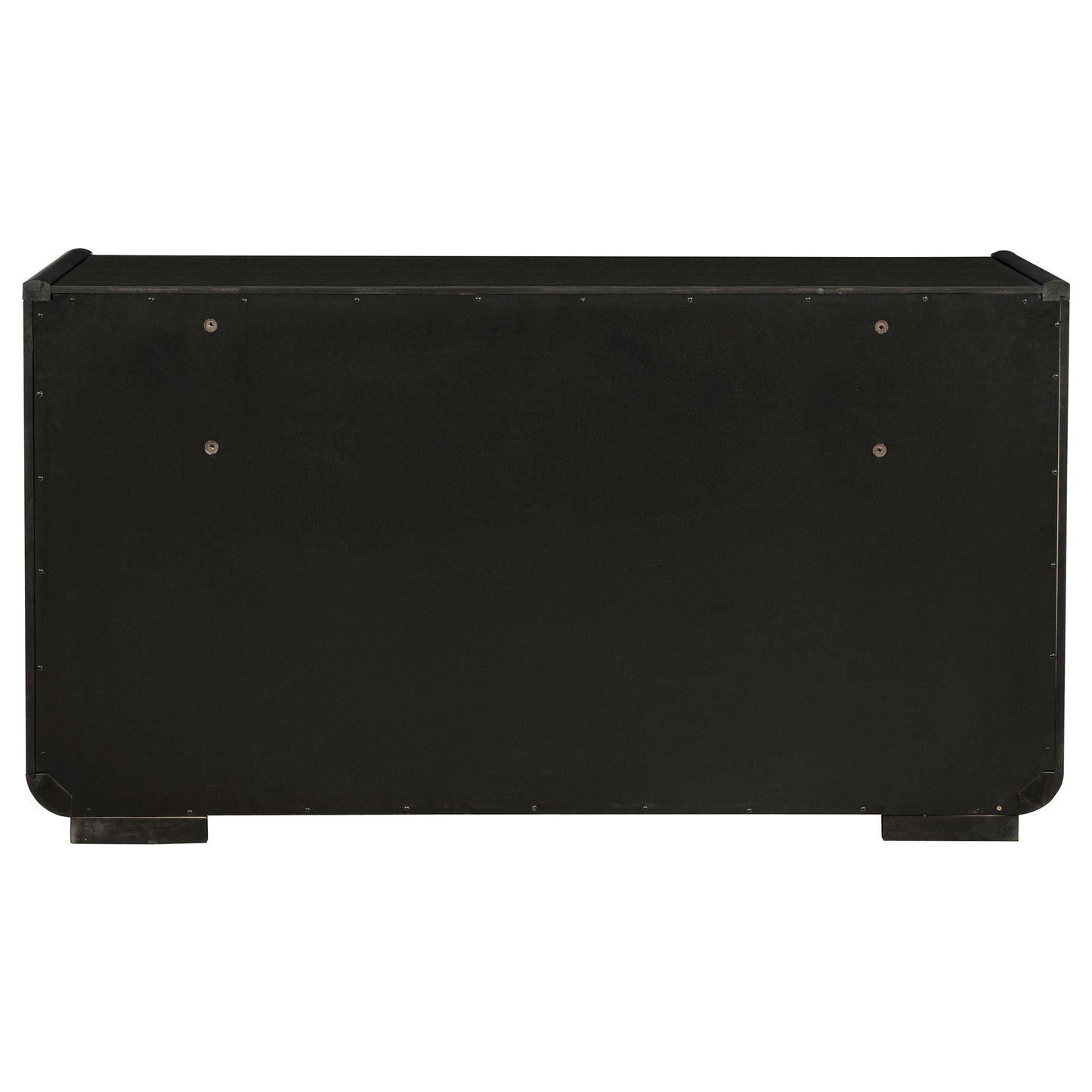 Leandro 8-drawer Bedroom Dresser Cabinet Burnished Black