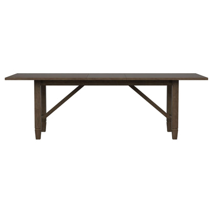 Matisse 7-piece Rectangular Dining Table Set Light Brown