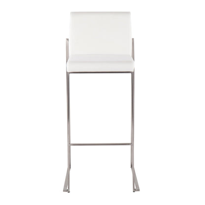 Fuji - Contemporary And Modern Elegance High Back Barstool