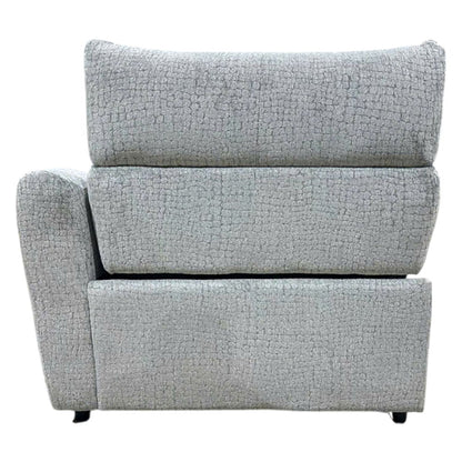 Fullar - RAF Modular Power Motion Recliner - Light Gary Chenille