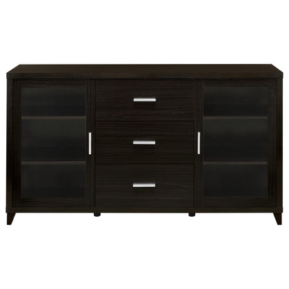 Lewes 4-piece 60-inch TV Entertainment Center Cappuccino