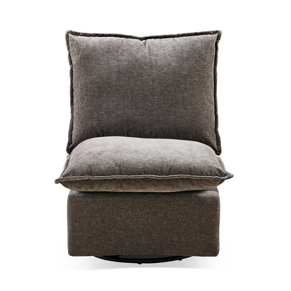 Detachable Single 360 Swivel Rocking Rocker, 360 Swivel Sofa Chair & Single Sofa Lounge, Comfortable Seating For Living Room & Bedroom Sofa 1 Piece