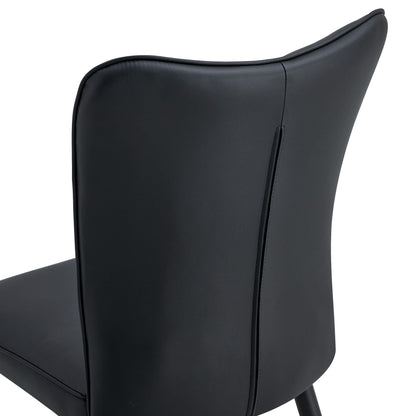 Minimalist Style Minimalist Dining Chairs With Metal Legs