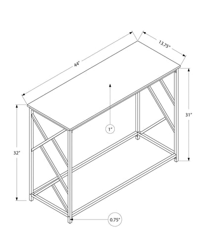 Accent Console Table For Entryway, Modern Design