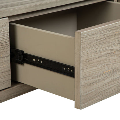 Conrad - Rectangular Sofa Table - Stone Harbor Gray