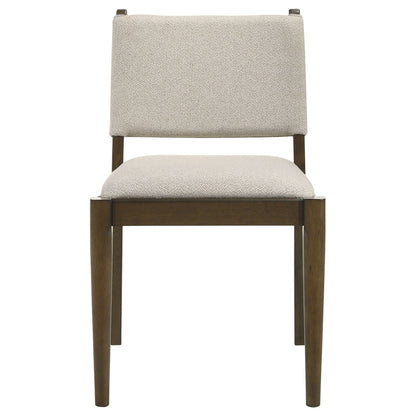 Ottowa Upholstered Dining Side Chair Brown (Set of 2)