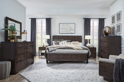 Rowan - Open Nightstand - Espresso