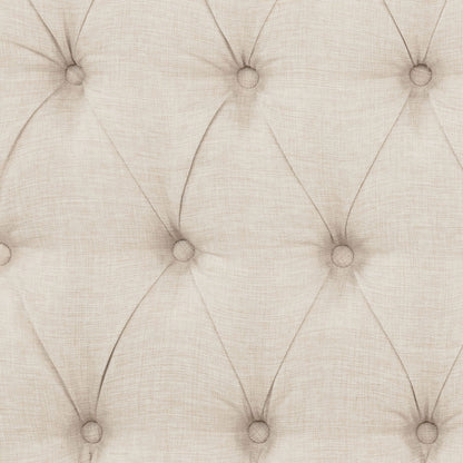 Devon 57-inch Upholstered Queen Headboard Beige