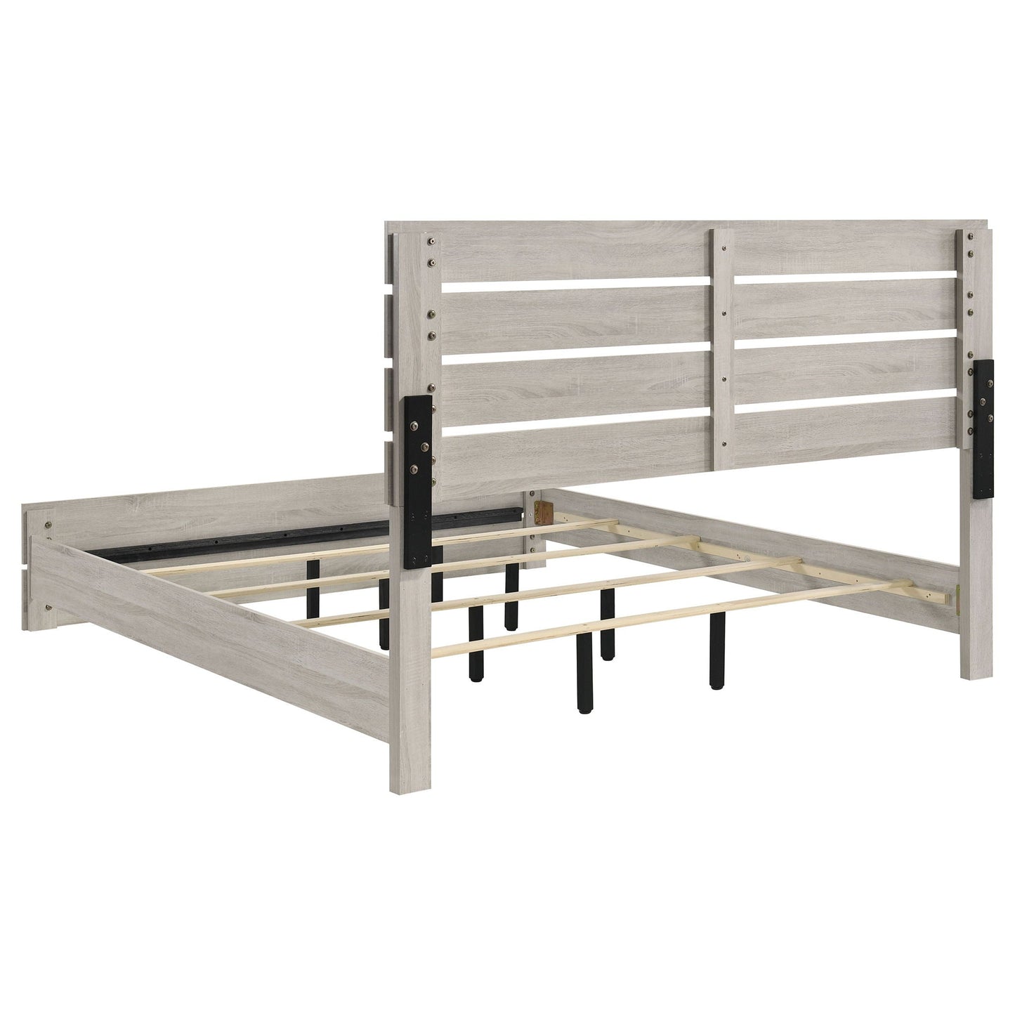 Brantford 4-piece Eastern King Bedroom Set Coastal White
