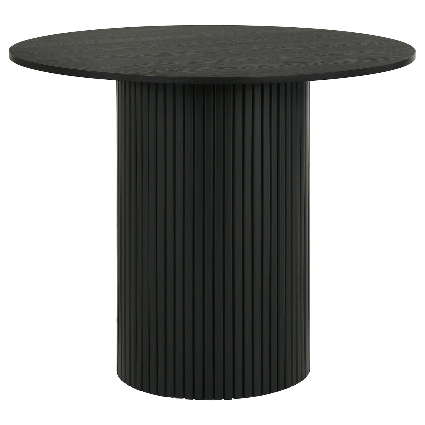 Hamlyn 5-piece Round Wood Counter Height Dining Set Black