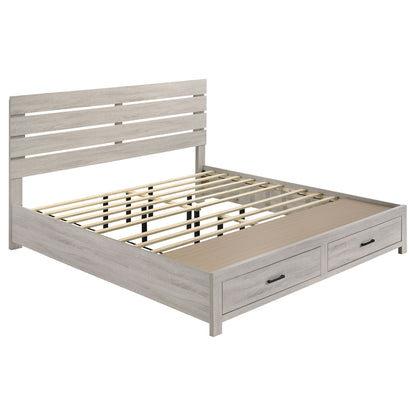 Brantford 5-piece Eastern King Bedroom Set Coastal White