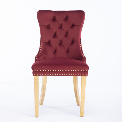 Nikki - Modern, High-End Tufted Dining Chair (Set of 2)