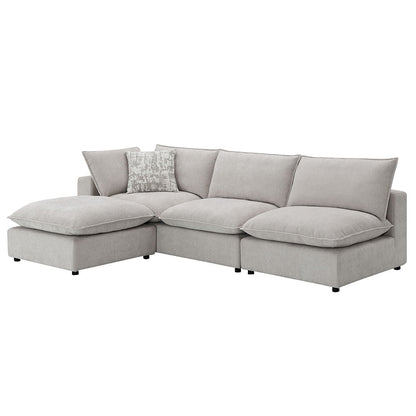 Marisa - Modular Ottoman - Beige Boucle