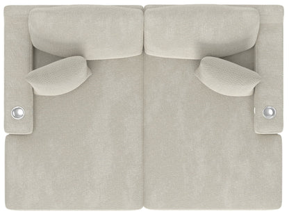 Cozy - 2 Piece Double Wide Chaise With USB Charging Ports