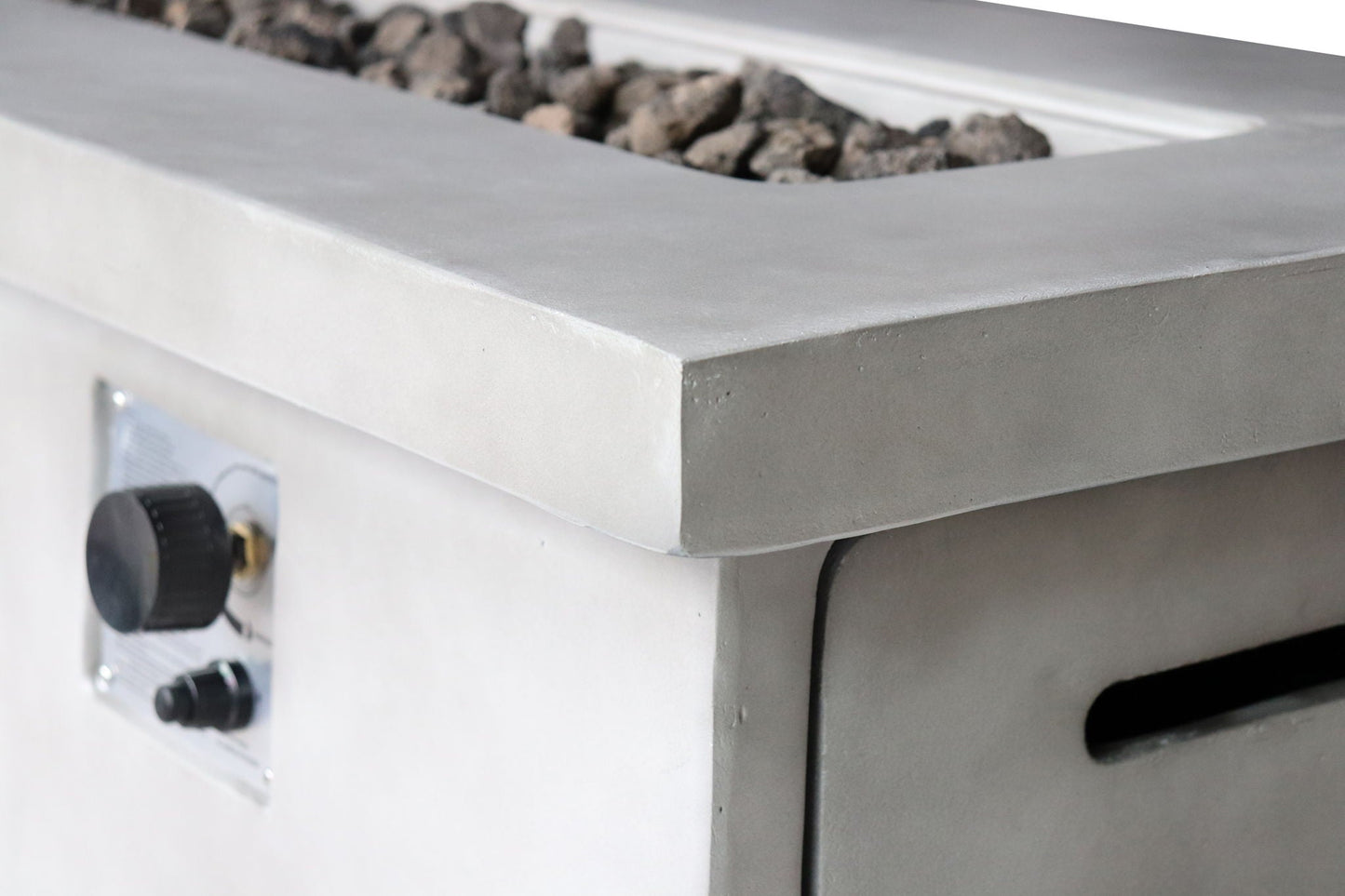 Propane / Gas Outdoor Fire Pit Table Durable Construction