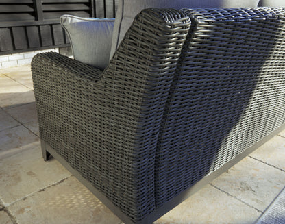 Elite Park - Loveseat w/Cushion - Gray