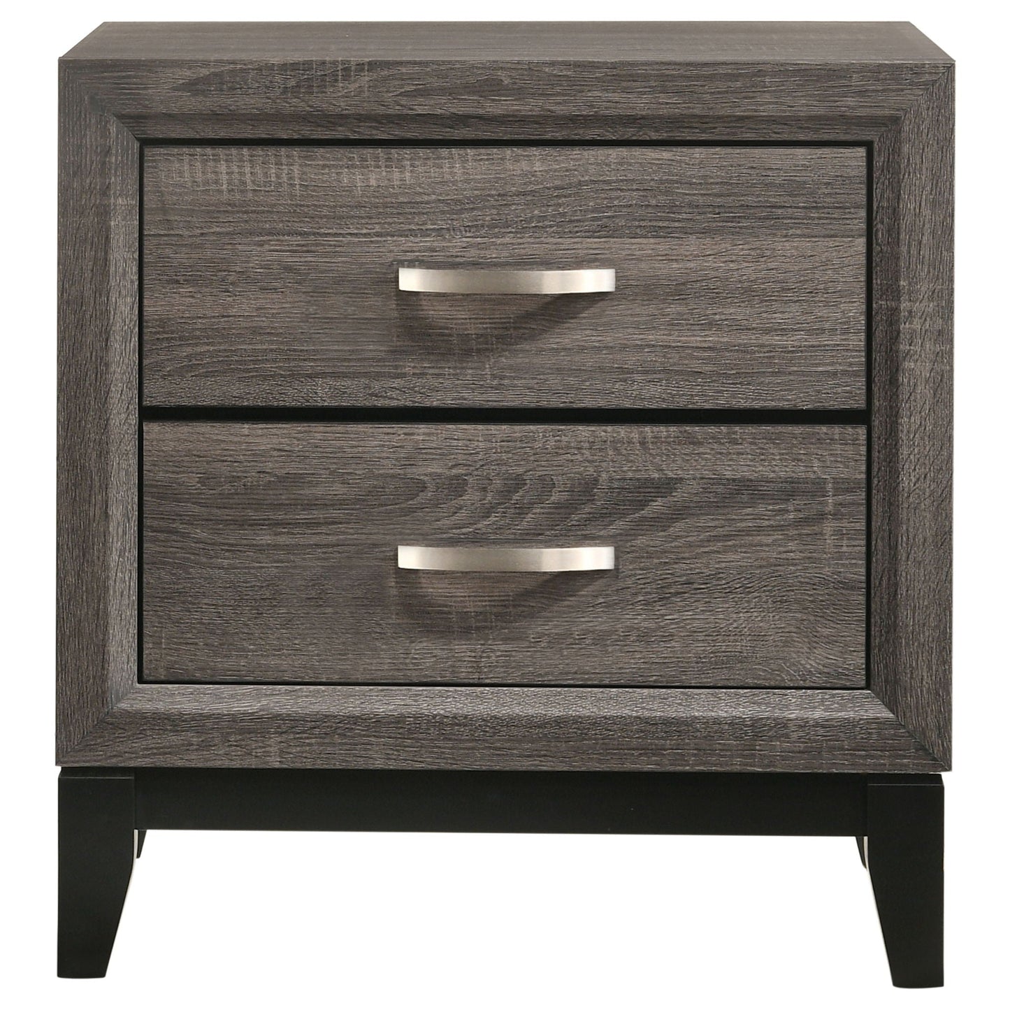 Watson Four-piece Eastern King Bedroom Set Grey Oak