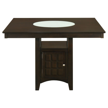 Gabriel 9-piece Square Counter Height Dining Set Cappuccino