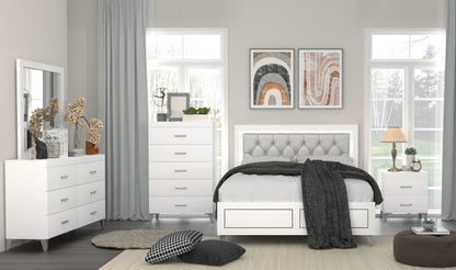 Casilda - Mirror - White