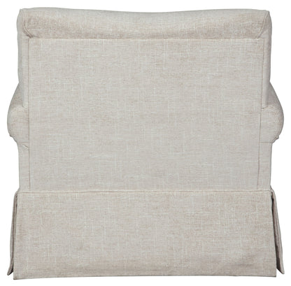 Searcy - Swivel Glider Accent Chair - Quartz