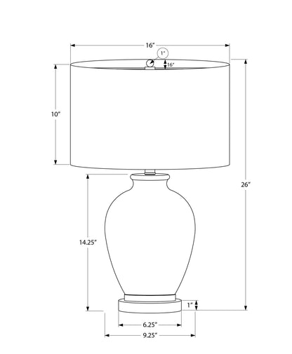 Transitional Lighting, Table Lamp - Cream