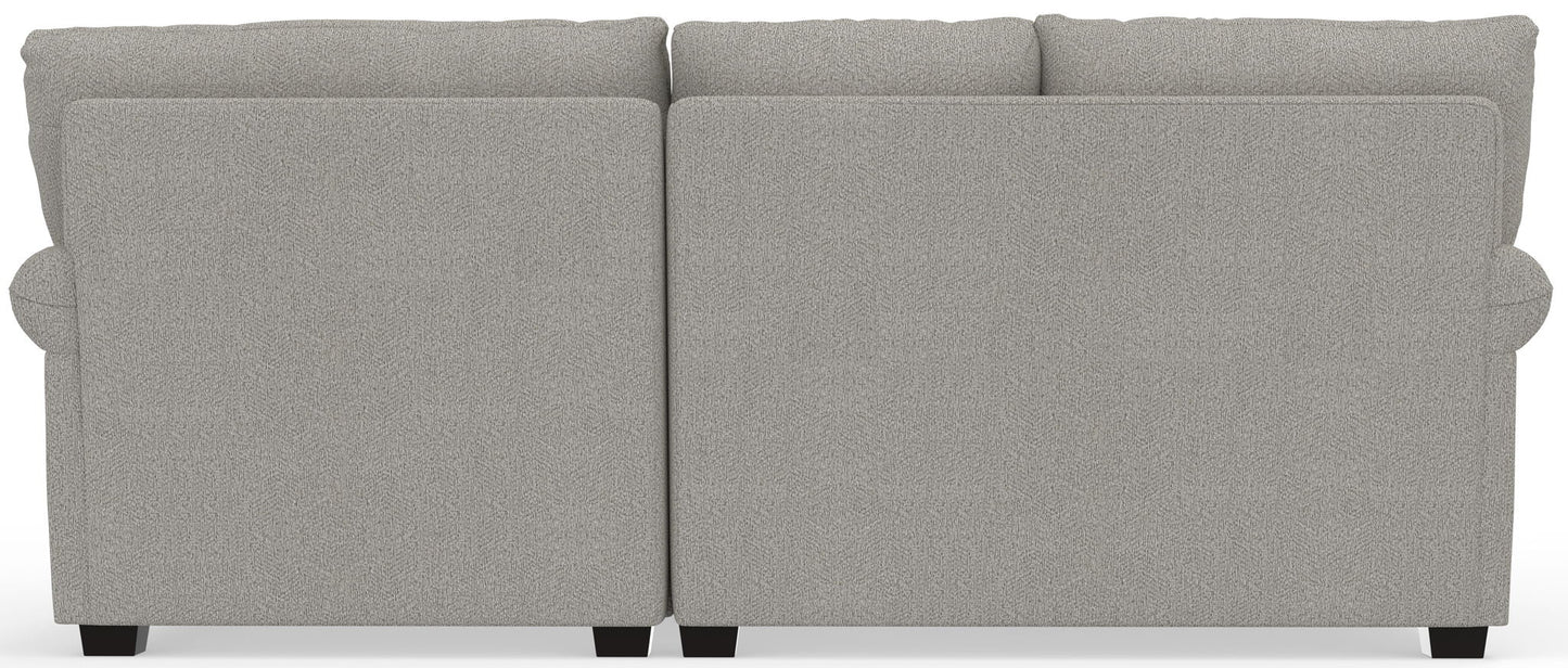 Livingston - Sectional With Comfort Coil Seating, 40" Cocktail Ottoman And Accent Pillows Included