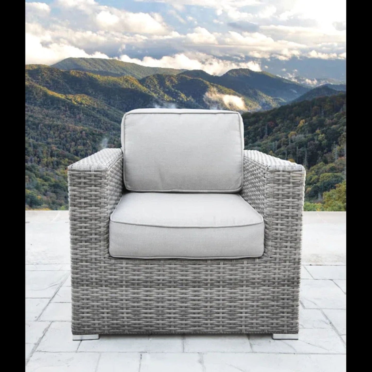 2 Person Seating Set With Cushions