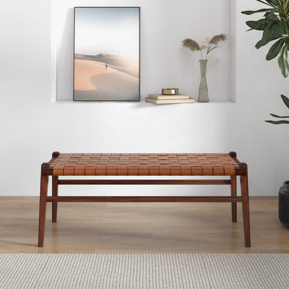 Cody - Bench - Brown / Tan