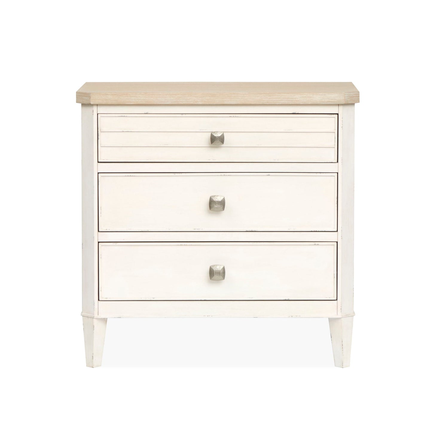 Echo Isles - Drawer Nightstand - Sea Pearl And Driftwood