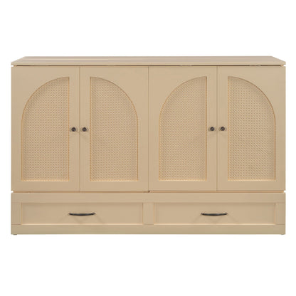 Murphy Bed With Large Drawers