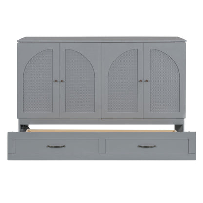 Murphy Bed With Large Drawers