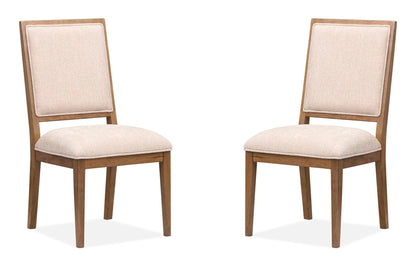 Marcel - Upholstered Side Chair (Set of 2) - Harvest Brown