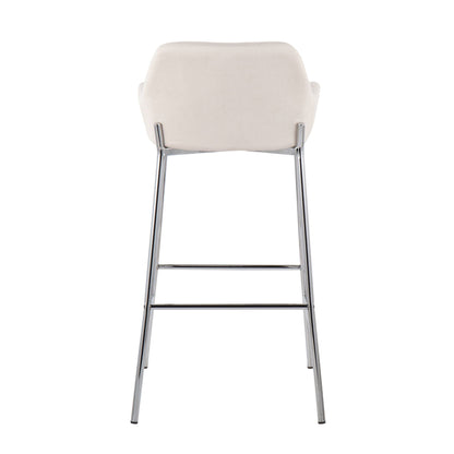 Daniella - Contemporary Fixed Height Bar Stool (Set of 2)