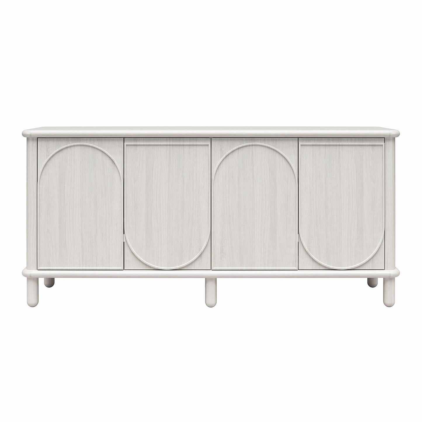 Selena - Credenza - Rustic White