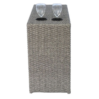 Stylish Modular Wicker Patio Seating Group