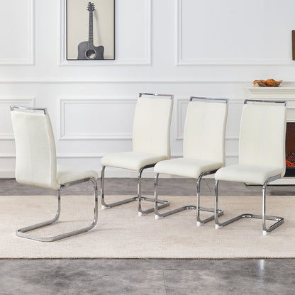 Dining Chairs With Ergonomic Backrest