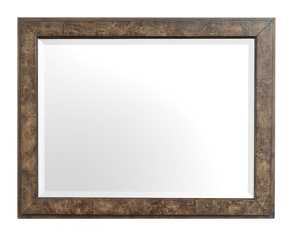 Rowan - Landscape Mirror - Espresso