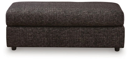 Lentiz - Oversized Accent Ottoman - Onyx