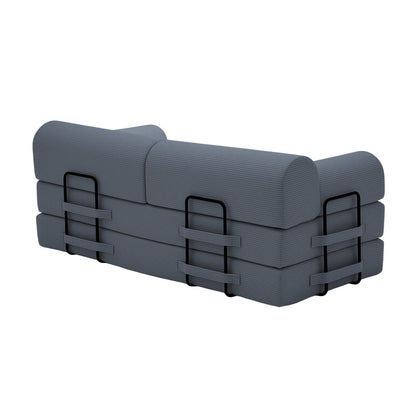 Convertible Sleeper Sofa Bed, Floor Lounge Couch For Living Room