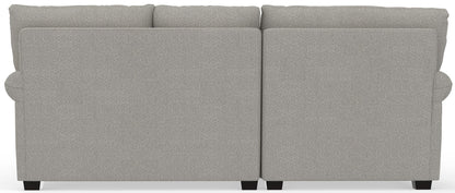 Livingston - Sectional With Comfort Coil Seating, 40" Cocktail Ottoman And Accent Pillows Included