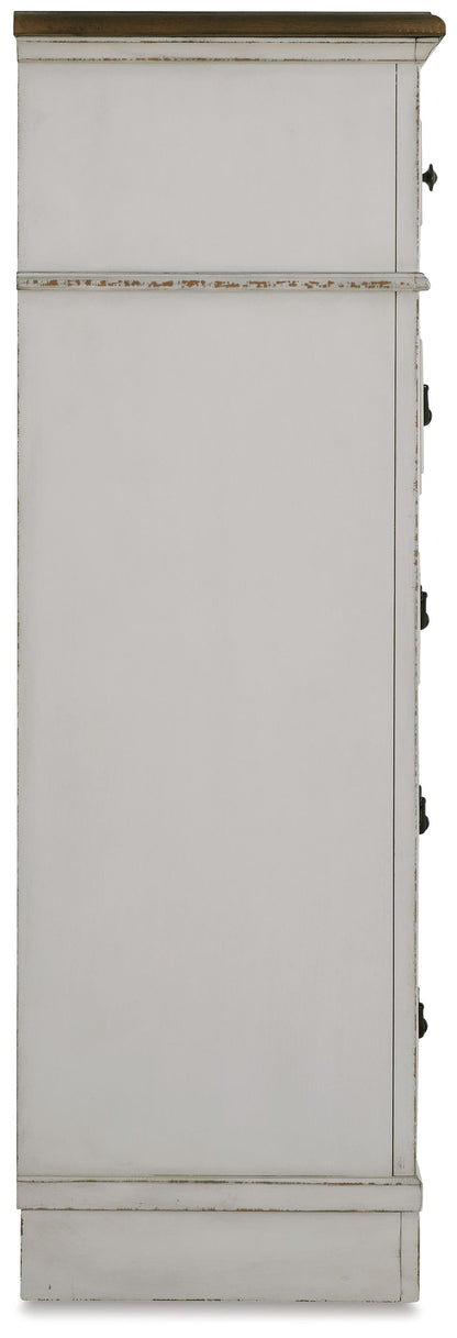 Blendon - Five Drawer Chest - Two-tone