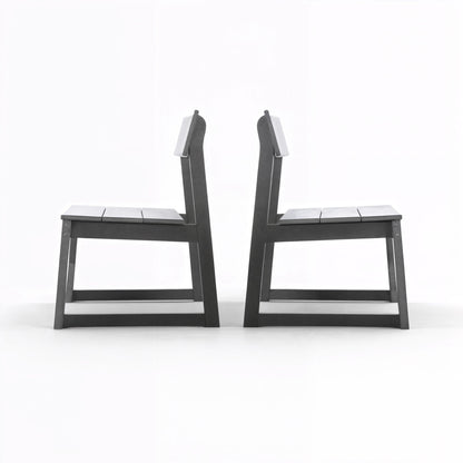 All Weather Patio Dining Chairs (Set of 2)