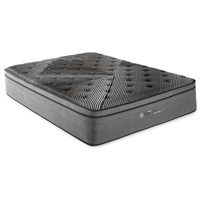 Montlake 15-inch East King Cool Euro Top Foam Hybrid Mattress