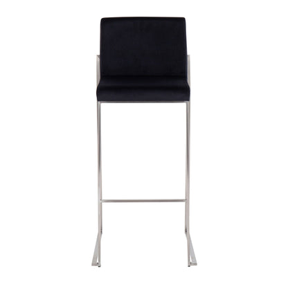 Fuji - Contemporary And Modern Elegance High Back Barstool